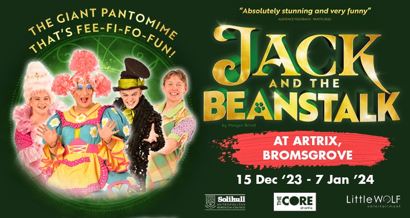 Jack and the Beanstalk Pantomime Adventure - Artrix Bromsgrove