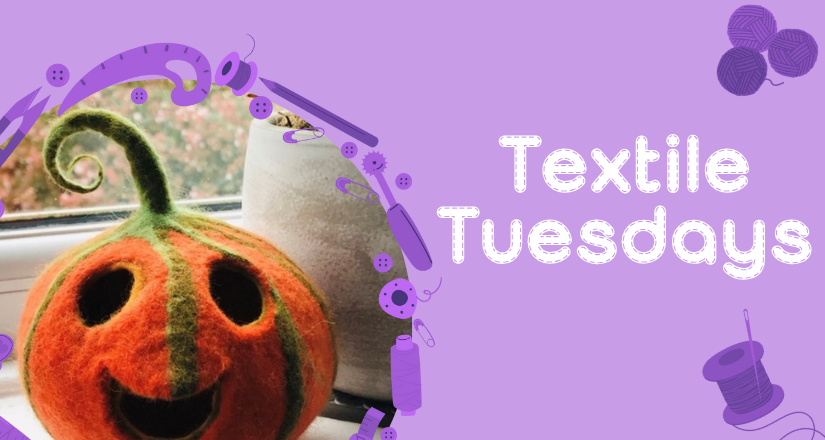 Textile Tuesdays: Make a Wet Felted Bowl or Pumpkin