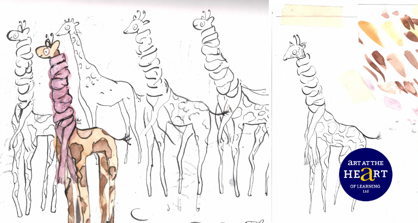 The Giraffe with the Scarf Character Workshop: Part 2