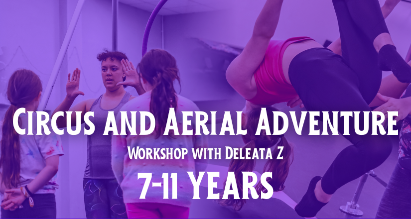 Circus and Aerial Adventure Workshop (ages 7-11)