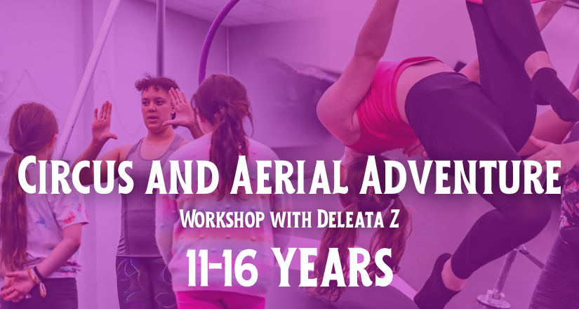 Circus and Aerial Adventure Workshop (ages 11-16)