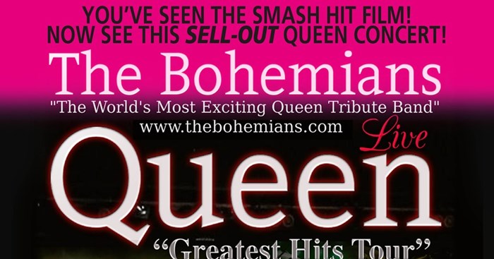 Queen's Greatest Hits Live In Concert, performed by The Bohemians